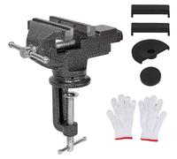 Serre-joint universel, pied pivotant à 360°, construction robuste, type 80 mm