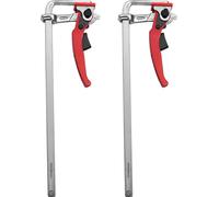 Serre-joints à vis à serrage rapide, matériau : acier 40Cr, force de serrage : 180kg, profondeur du col : 6cm, plage de serrage : ≤30cm, taille de l'emballage : 37*16,5*5cm
