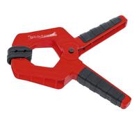 Serre-joints - BGS DIY - 150 mm - Poignée bicomposant - Rouge - Plage de serrage 0-65 mm