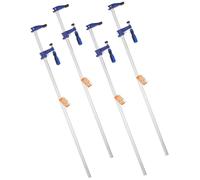 Serre-joints pour le travail du bois, 4 pièces, ouverture de 91,4 cm, verrouillables, serre-joints en F en fonte