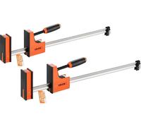 Serre-joints pour le travail du bois, lot de 2, 60,96 cm, serrage parallèle, pression uniforme