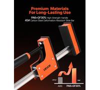 Serre-joints pour le travail du bois, lot de 2, 76,2 cm, serrage parallèle, pression uniforme