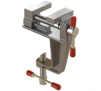 Serre-joints Une Main en Alliage d'Aluminium pour Bricolage - Serrage Rapide 0-30mm pour Sculpture pour bois et Perles - Légère Compacte 10.6cm(A)