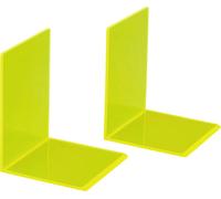 Serre-livres Maul 3513611 Dimensions produit, hauteur:130 mm jaune transparent 2 pc(s)