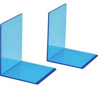 Serre-livres Maul 3513631 Dimensions produit, hauteur:130 mm bleu fluorescent 2 pc(s)