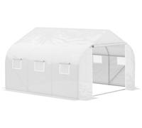 Serre - Maisonnette - Serre de jardin - Mini-serre - Serre - 450x300x200 cm - Housse résistante aux UV et imperméable
