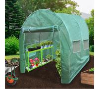Serre Polytunnel 25mm 3m x 2m avec Étagères