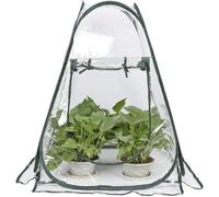 Serre Pop-up Petite - abri d'hivernage pour plantes Pot de fleurs Mini-serre Protection hivernale (70 x 70 x 80 cm)