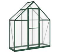 Serre Tente Abri Plante Fleur Légumes Avec Cadre De Base 169 X 58 X 195 Cm Aluminium Vert Helloshop26 02_0044493 Multicolore
