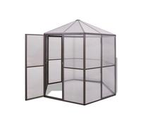VIDAXL Serre Aluminium