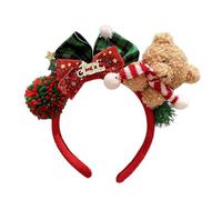 Serre-tête de Noël avec motif d'ours pour adolescents, fêtes, anniversaires, fêtes et photos