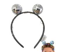 Serre-Tête Disco Serre-tête LED Lumineux, Réutilisable et Antidérapant