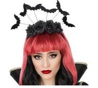 Serre-tête Halloween Chauve-souris Blanc G