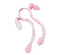 Serre-tête lumineux à LED en peluche avec oreilles de lapin dansantes
