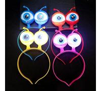 Serre-tête lumineux à LED pour adultes et enfants - Plusieurs formes - Pour Halloween - Pour concerts