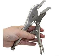 Serre-tôle verrouillable de 20,3 cm avec mâchoire incurvée et mécanisme de dégagement rapide pour le travail du métal, la fabrication et l'utilisation automobile