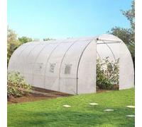 Probache - Bâche de Rechange 130gr/m² pour Serre Tunnel 18 m² Transparente CRIMÉE