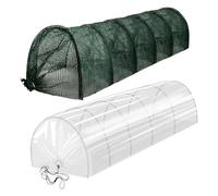 Serre Tunnel De Jardin Filet À Arceaux Robuste Et Portable