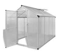 vidaXL Serre 41317 Aluminium Polycarbonate 4,6 m² Résistante aux UV
