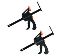Serres de serrage pour scies sauteuses, pour rails de guidage, 320 mm, 2 pièces