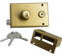 VEGA 120400-01-2A Serrure monopoint en applique horizontale cylindre 45 mm gauche