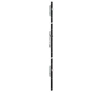 Serrure 3 points 92MTX pêne basculant 1/2 tour U7/41 mm - Sans gâche - F1U7410200