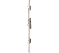 Iseo Serrure 3 points à larder Electa Inox – pêne réversible, têtière U, Axe 35, 1860x24x6