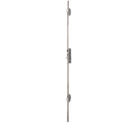 Serrure 3 points à larder ELECTA rouleau Axe 25 mm têtière U inox ISEO 785201252