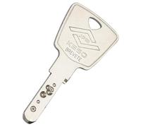 Serrure 3 points A2P** 4000S OMEGA Verticale tirant cylindre 45 mm gauche - JPM - 5108K0-46-2AFB