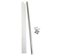 Serrure 3 points en applique - JPM - VIGISTYL - blanc - axe 50 mm - entraxe 70 mm