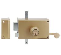 Serrure 3 points en applique MX4500 5 goupilles 5G horizontale tirage gauche cylindre de 45 mm HERACLES MX-4503-5G-2