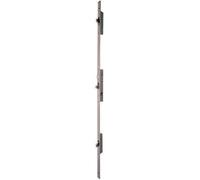 Iseo Serrure 3 points Multiblindo Inox - pêne réversible