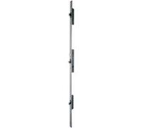 Iseo Serrure 3 points Multiblindo Inox - pêne réversible