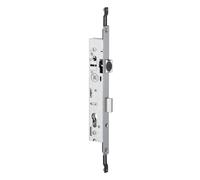 Serrure 3 points pêne dormant demi-tour 45 mm pour tringle plate STREMLER 2270.45.TI24