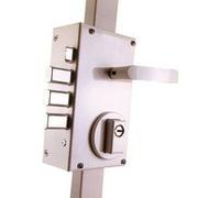 Serrure 3 points Série 468 profil europeen coloris blanc A2P* gauche - MOTTURA - 38468BGMXA2P Noir G