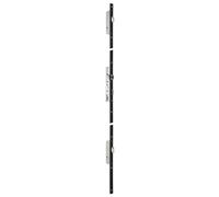 Serrure 3 points TF3 à relevage 39mm STREMLER Axe 24 U24x6mm inox - pêne 1/2 tour perroquet - 6570.39.C