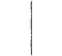 Serrure 3 points TF3 à relevage 41mm STREMLER Axe 26 U24x6mm - pêne 1/2 tour basc.court+fourreau - 6570.41.4D