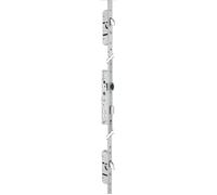 Serrure 3 points TF3 à relevage 45mm STREMLER Axe 30 U24x6mm inox - pêne 1/2 tour perroquet - 6570.45.C