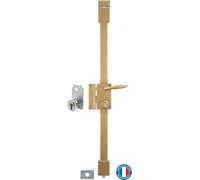 Serrure à appliquer A2P* TARGA 3 points THIRARD à cylindre profilé - Fouillot 75x130 mm Gauche - Bronze - 53120