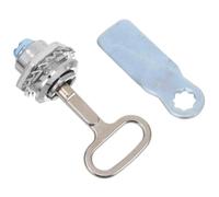 Serrure à Came pour Coffret Électrique ssortie en Zinc argenté | Boîtiers et Tableaux de Distribution, Remplacement de Verrou , Protection Anticorrosion, Maintenance Technique