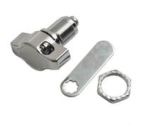 Serrure à Came Sans n Alliage de Zinc - Cadenas de Porte d'Armoire, Serrure Mécanique pour Boîte aux Lettres, Vitrine, Armoire à Outils, Tiroir (30 mm)