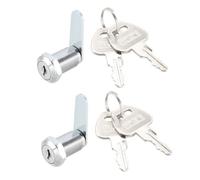 Serrure à came SOURCING MAP 30mm Long cylindre Serrures Cabinet pour 7-8"" Max Épais Panneau ifférente 2Pcs