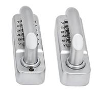 Serrure à Clavier à Bouton Mécanique, Poignée Double Face Serrure à Combinaison Mécanique Serrure Mécanique Sécurité à Code Numérique Clôture en Fer Forgé Porte de la Maison