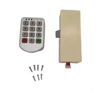 Serrure à clavier électrique intelligente : sécurisez vos armoires avec la protection à code numérique (alliage B)