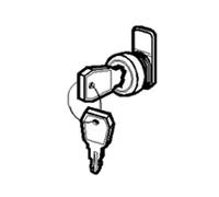 LEGRAND 001491 - SERRURE À CLÉ N° 850 - POUR COFFRETS MODULAIRES ENCASTRÉS