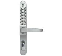 Serrure à code mécanique KEYLEX profil étroit (boitier à code et garniture intérieur) LOKOD 22701