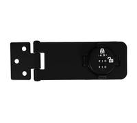 Serrure à Code pour Armoire Noire en Alliage de Zinc, Sécurité | Installation Facile, Protection par Mot de Passe, Longue Durée de Service, pour Porte, Tiroir et Casier