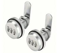 Serrure à combinaison à 3 chiffres, serrure mécanique à mot de passe en alliage de zinc pour armoires, tiroirs, boîtes aux lettres, installation facile, accessoires de sécurité pour la maison et le bu