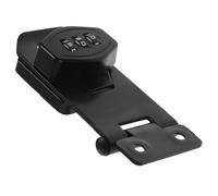 Serrure à Combinaison pour Armoire Anti-vol, Deux Trous, Noir | Acier Inoxydable, Mot de Passe Modifiable, Protection par Code, pour Casier Scolaire et Sécurité Domestique