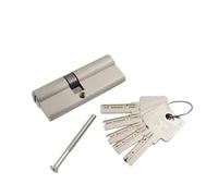 Serrure à cylindre, Cylindre de serrure de porte en cuivre | Tailles de cylindre 70/80/90/100 mm, 5 clés, remplacement de porte(70(30-40))